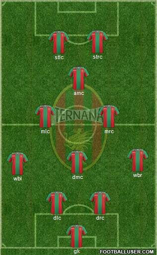 Ternana Formation 2015
