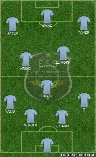 Entente Sportive Sétifienne Formation 2015