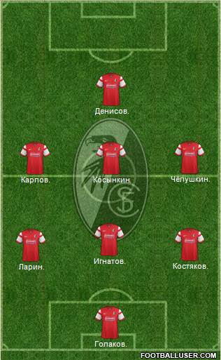 SC Freiburg Formation 2015