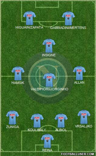 Napoli Formation 2015