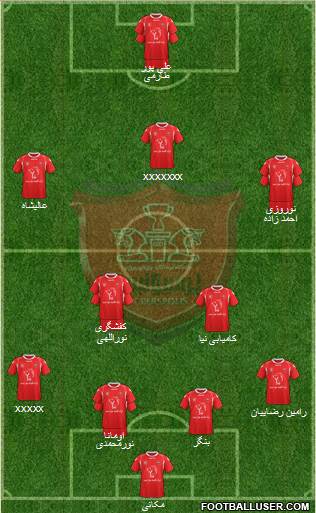 Persepolis Tehran Formation 2015