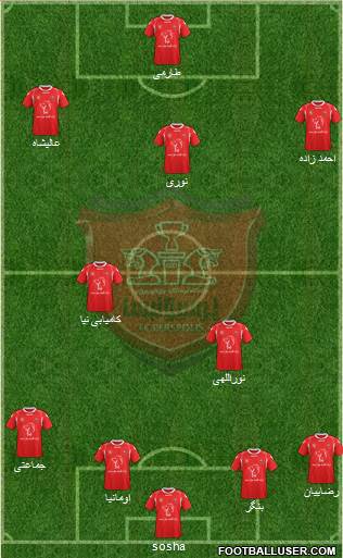 Persepolis Tehran Formation 2015