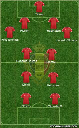 Belgium Formation 2015