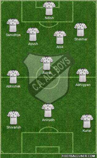 All Boys Formation 2015