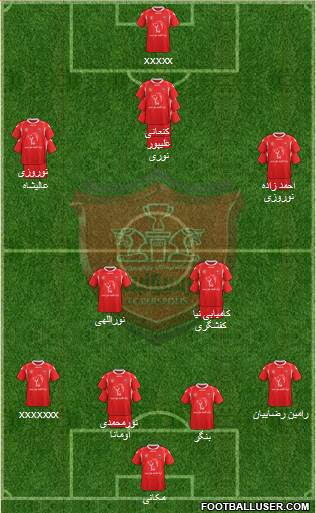 Persepolis Tehran Formation 2015