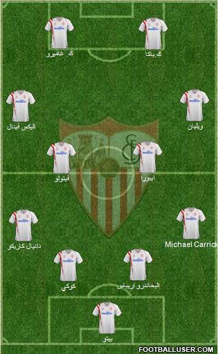 Sevilla F.C., S.A.D. Formation 2015