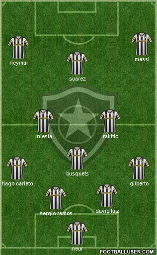 Botafogo FR Formation 2015