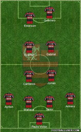 CR Flamengo Formation 2015