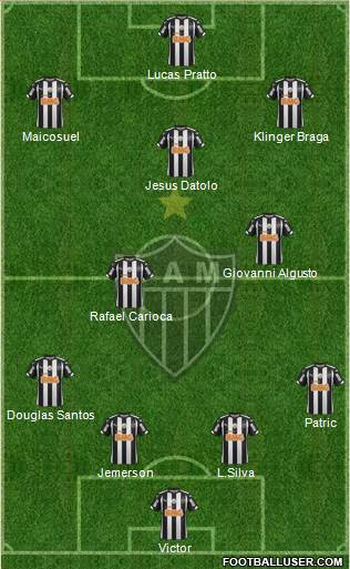 C Atlético Mineiro Formation 2015