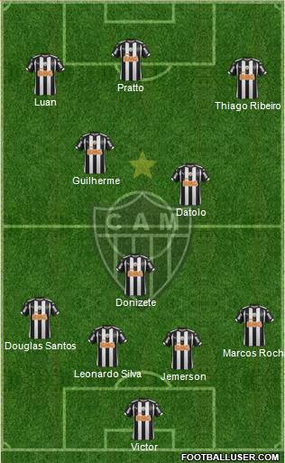 C Atlético Mineiro Formation 2015