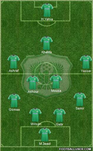Masry Port Said Formation 2015