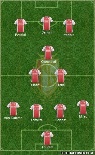 R Standard de Liège Formation 2015