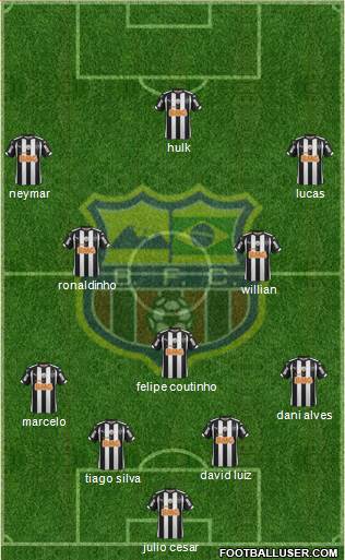 Barcelona FC (RJ) Formation 2015
