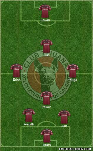 Xoloitzcuintles de Tijuana Formation 2015
