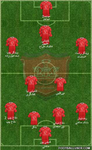 Persepolis Tehran Formation 2015