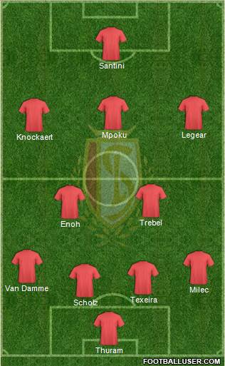 R Standard de Liège Formation 2015