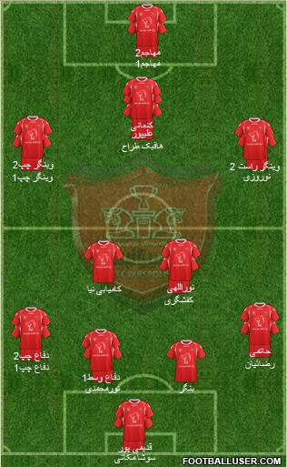 Persepolis Tehran Formation 2015