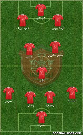 Persepolis Tehran Formation 2015