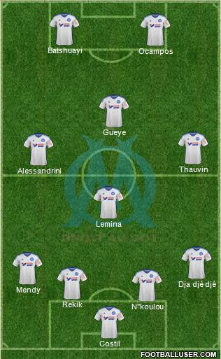 Olympique de Marseille Formation 2015