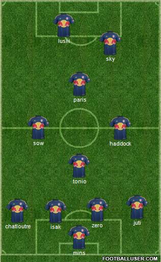 New York Red Bulls Formation 2015