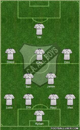 All Boys Formation 2015