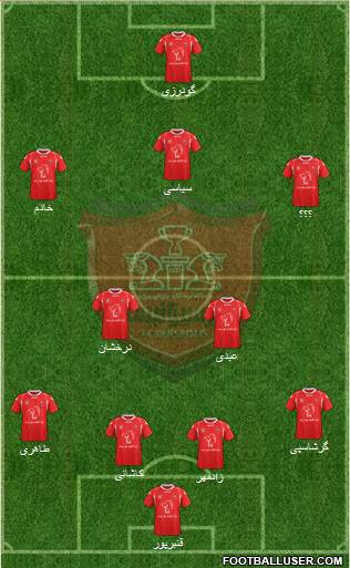 Persepolis Tehran Formation 2015