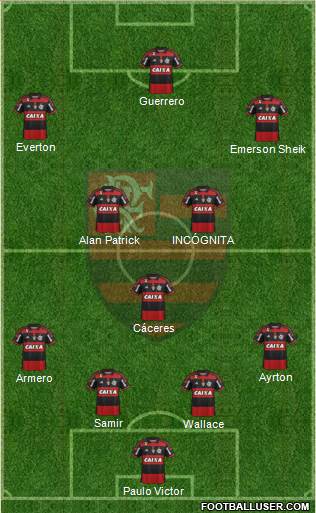 CR Flamengo Formation 2015