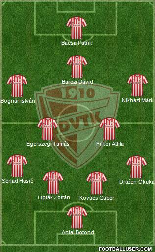 Diósgyõri VTK Formation 2015