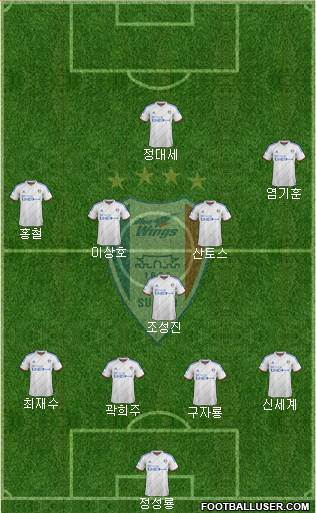 Suwon Samsung Blue Wings Formation 2015