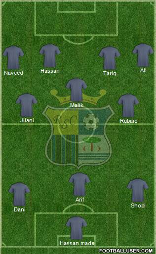 Real Sport Club Massamá Formation 2015