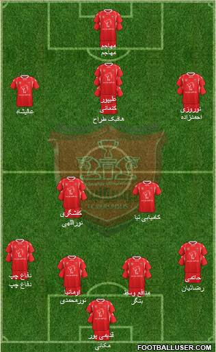 Persepolis Tehran Formation 2015
