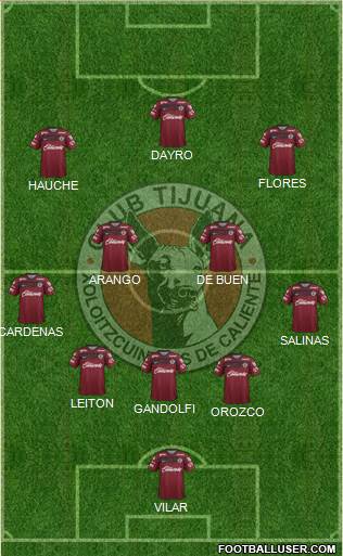 Xoloitzcuintles de Tijuana Formation 2015