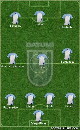 Dinamo Batumi Formation 2015