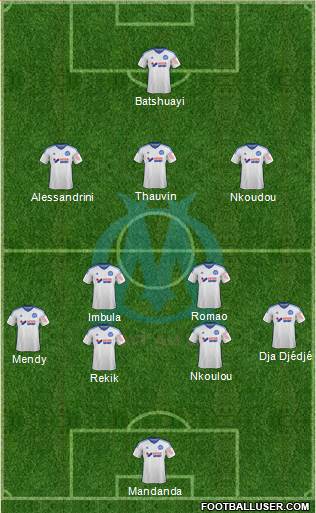 Olympique de Marseille Formation 2015