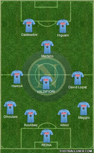 Napoli Formation 2015