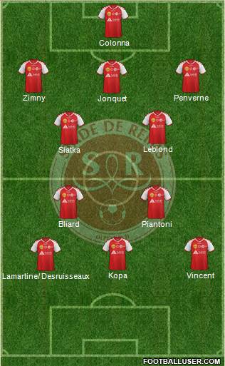 Stade de Reims Formation 2015