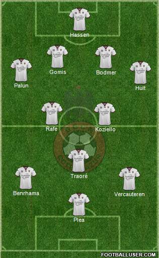 OGC Nice Côte d'Azur Formation 2015
