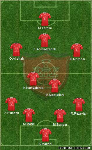 Persepolis Tehran Formation 2015