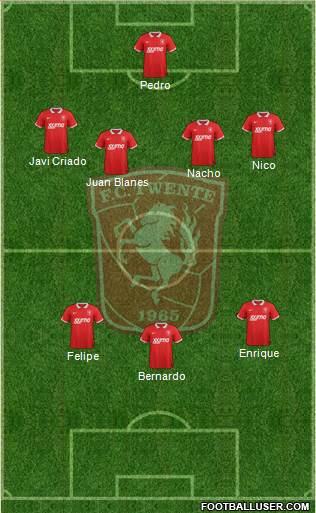FC Twente Formation 2015