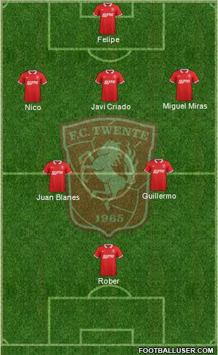 FC Twente Formation 2015