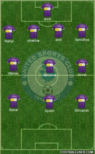 United Sports Club Formation 2015