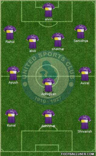 United Sports Club Formation 2015