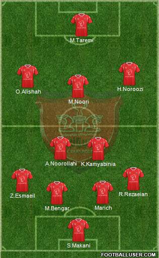 Persepolis Tehran Formation 2015