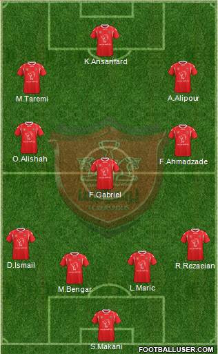 Persepolis Tehran Formation 2015