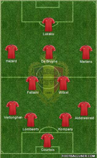 Belgium Formation 2015