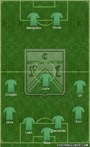 Ferro Carril Oeste Formation 2015