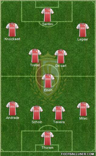R Standard de Liège Formation 2015