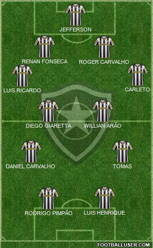Botafogo FR Formation 2015