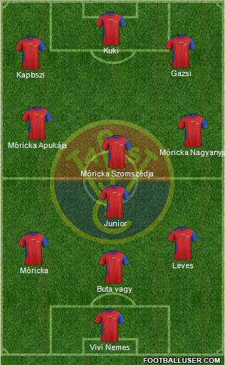 Budapesti Vasas SC Formation 2015
