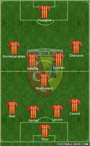 Racing Club de Lens Formation 2015